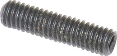 Value Collection - M3x0.50 Metric Coarse, 12mm OAL, Cup Point Set Screw - Grade 14.9 (45H) Alloy Steel, 1.5mm Key - Eagle Tool & Supply
