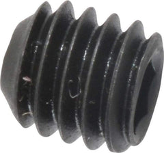 Value Collection - M4x0.70 Metric Coarse, 4mm OAL, Cup Point Set Screw - Grade 14.9 (45H) Alloy Steel, 2mm Key - Eagle Tool & Supply