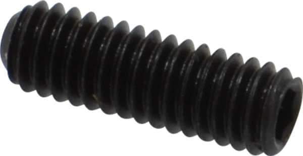 Value Collection - M4x0.70 Metric Coarse, 12mm OAL, Cup Point Set Screw - Grade 14.9 (45H) Alloy Steel, 2mm Key - Eagle Tool & Supply