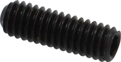 Value Collection - M4x0.70 Metric Coarse, 12mm OAL, Cup Point Set Screw - Grade 14.9 (45H) Alloy Steel, 2mm Key - Eagle Tool & Supply