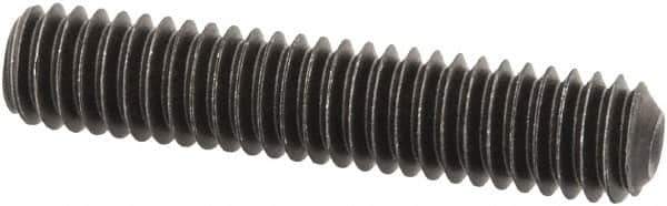 Value Collection - M4x0.70 Metric Coarse, 20mm OAL, Cup Point Set Screw - Grade 14.9 (45H) Alloy Steel, 2mm Key - Eagle Tool & Supply