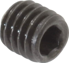 Value Collection - M5x0.80 Metric Coarse, 5mm OAL, Cup Point Set Screw - Grade 14.9 (45H) Alloy Steel, 2.5mm Key - Eagle Tool & Supply