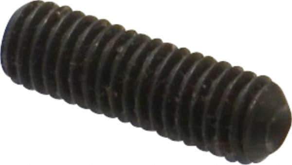 Value Collection - M5x0.80 Metric Coarse, 16mm OAL, Cup Point Set Screw - Grade 14.9 (45H) Alloy Steel, 2.5mm Key - Eagle Tool & Supply