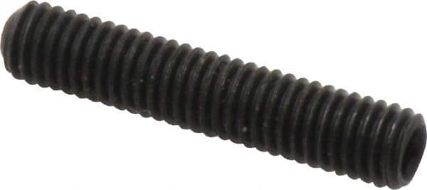 Value Collection - M5x0.80 Metric Coarse, 25mm OAL, Cup Point Set Screw - Grade 14.9 (45H) Alloy Steel, 2.5mm Key - Eagle Tool & Supply