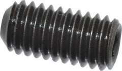 Value Collection - M6x1.00 Metric Coarse, 12mm OAL, Cup Point Set Screw - Grade 14.9 (45H) Alloy Steel, 3mm Key - Eagle Tool & Supply