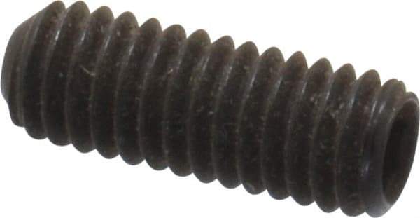Value Collection - M6x1.00 Metric Coarse, 16mm OAL, Cup Point Set Screw - Grade 14.9 (45H) Alloy Steel, 3mm Key - Eagle Tool & Supply