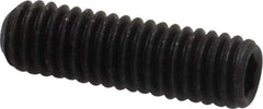 Value Collection - M6x1.00 Metric Coarse, 20mm OAL, Cup Point Set Screw - Grade 14.9 (45H) Alloy Steel, 3mm Key - Eagle Tool & Supply