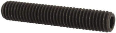 Value Collection - M6x1.00 Metric Coarse, 35mm OAL, Cup Point Set Screw - Grade 14.9 (45H) Alloy Steel, 3mm Key - Eagle Tool & Supply