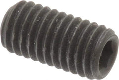 Value Collection - M8x1.25 Metric Coarse, 16mm OAL, Cup Point Set Screw - Grade 14.9 (45H) Alloy Steel, 4mm Key - Eagle Tool & Supply