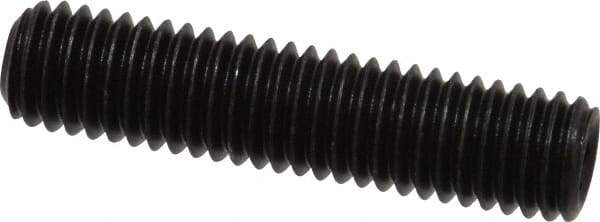 Value Collection - M8x1.25 Metric Coarse, 35mm OAL, Cup Point Set Screw - Grade 14.9 (45H) Alloy Steel, 4mm Key - Eagle Tool & Supply