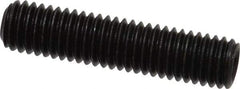 Value Collection - M8x1.25 Metric Coarse, 35mm OAL, Cup Point Set Screw - Grade 14.9 (45H) Alloy Steel, 4mm Key - Eagle Tool & Supply
