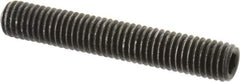 Value Collection - M8x1.25 Metric Coarse, 50mm OAL, Cup Point Set Screw - Grade 14.9 (45H) Alloy Steel, 4mm Key - Eagle Tool & Supply