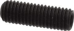 Value Collection - M10x1.50 Metric Coarse, 30mm OAL, Cup Point Set Screw - Grade 14.9 (45H) Alloy Steel, 5mm Key - Eagle Tool & Supply