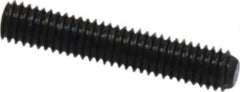Value Collection - M3x0.50, 16mm OAL, Flat Point Set Screw - Grade 14.9 (45H) Alloy Steel, 1.5mm Key - Eagle Tool & Supply