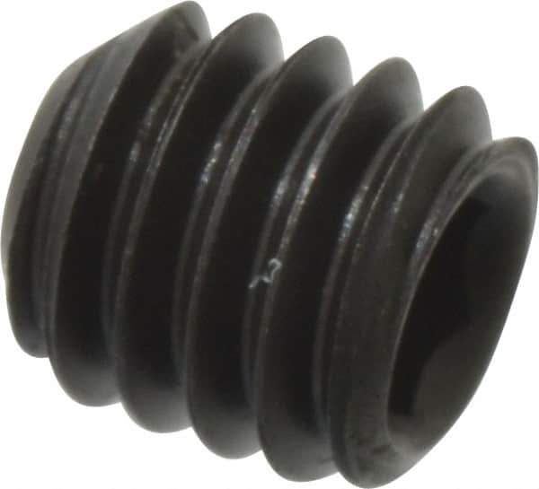 Value Collection - M4x0.70, 4mm OAL, Flat Point Set Screw - Grade 14.9 (45H) Alloy Steel, 2mm Key - Eagle Tool & Supply