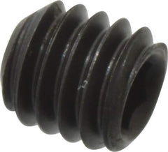 Value Collection - M4x0.70, 4mm OAL, Flat Point Set Screw - Grade 14.9 (45H) Alloy Steel, 2mm Key - Eagle Tool & Supply