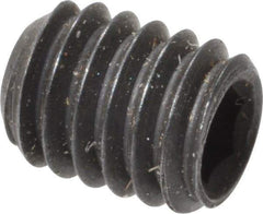 Value Collection - M4x0.70, 5mm OAL, Flat Point Set Screw - Grade 14.9 (45H) Alloy Steel, 2mm Key - Eagle Tool & Supply