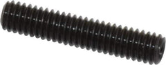 Value Collection - M4x0.70, 20mm OAL, Flat Point Set Screw - Grade 14.9 (45H) Alloy Steel, 2mm Key - Eagle Tool & Supply