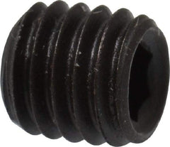 Value Collection - M5x0.80, 5mm OAL, Flat Point Set Screw - Grade 14.9 (45H) Alloy Steel, 2.5mm Key - Eagle Tool & Supply