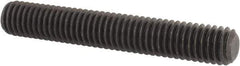 Value Collection - M6x1.00, 40mm OAL, Flat Point Set Screw - Grade 14.9 (45H) Alloy Steel, 3mm Key - Eagle Tool & Supply