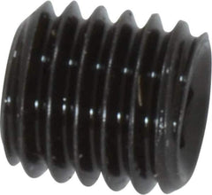 Value Collection - M10x1.50, 10mm OAL, Flat Point Set Screw - Grade 14.9 (45H) Alloy Steel, 5mm Key - Eagle Tool & Supply