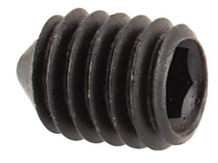 Value Collection - M3x0.50, 4mm OAL, Cone Point Set Screw - Grade 14.9 (45H) Alloy Steel, 1.5mm Key - Eagle Tool & Supply