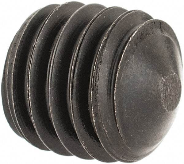 Value Collection - M8x1.25, 8mm OAL, Cone Point Set Screw - Grade 14.9 (45H) Alloy Steel, 4mm Key - Eagle Tool & Supply
