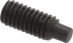 Value Collection - M3x0.50, 8mm OAL, Dog Point Set Screw - Grade 14.9 (45H) Alloy Steel, 1.5mm Key - Eagle Tool & Supply