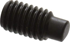 Value Collection - M5x0.80, 10mm OAL, Dog Point Set Screw - Grade 14.9 (45H) Alloy Steel, 2.5mm Key - Eagle Tool & Supply