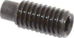Value Collection - M5x0.80, 12mm OAL, Dog Point Set Screw - Grade 14.9 (45H) Alloy Steel, 2.5mm Key - Eagle Tool & Supply