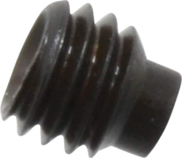 Value Collection - M6x1.00, 6mm OAL, Dog Point Set Screw - Grade 14.9 (45H) Alloy Steel, 3mm Key - Eagle Tool & Supply