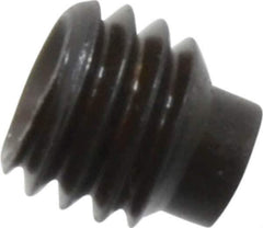 Value Collection - M6x1.00, 6mm OAL, Dog Point Set Screw - Grade 14.9 (45H) Alloy Steel, 3mm Key - Eagle Tool & Supply