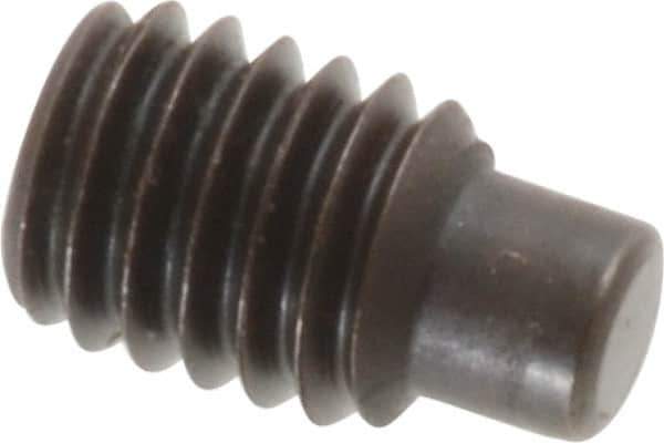 Value Collection - M6x1.00, 10mm OAL, Dog Point Set Screw - Grade 14.9 (45H) Alloy Steel, 3mm Key - Eagle Tool & Supply