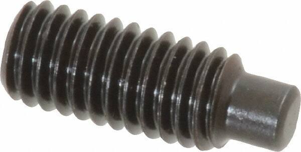 Value Collection - M6x1.00, 16mm OAL, Dog Point Set Screw - Grade 14.9 (45H) Alloy Steel, 3mm Key - Eagle Tool & Supply