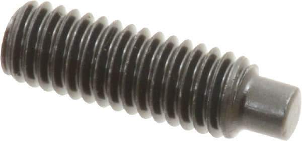 Value Collection - M6x1.00, 20mm OAL, Dog Point Set Screw - Grade 14.9 (45H) Alloy Steel, 3mm Key - Eagle Tool & Supply