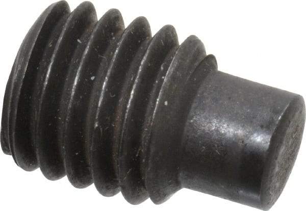 Value Collection - M8x1.25, 12mm OAL, Dog Point Set Screw - Grade 14.9 (45H) Alloy Steel, 4mm Key - Eagle Tool & Supply