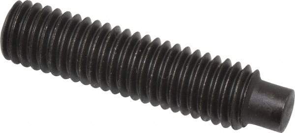 Value Collection - M8x1.25, 35mm OAL, Dog Point Set Screw - Grade 14.9 (45H) Alloy Steel, 4mm Key - Eagle Tool & Supply