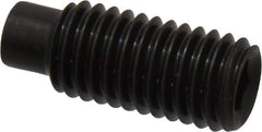 Value Collection - M10x1.50, 25mm OAL, Dog Point Set Screw - Grade 14.9 (45H) Alloy Steel, 5mm Key - Eagle Tool & Supply