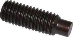Value Collection - M10x1.50, 30mm OAL, Dog Point Set Screw - Grade 14.9 (45H) Alloy Steel, 5mm Key - Eagle Tool & Supply