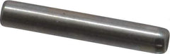 Value Collection - 3mm Diam x 18mm Pin Length Grade 8 Alloy Steel Precision Dowel Pin - Bright Finish, 1 Rounded End - Eagle Tool & Supply