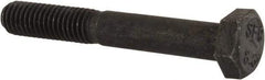 Value Collection - M8x1.25mm Metric Coarse, 55mm Length Under Head Hex Head Cap Screw - Partially Threaded, Grade 8.8 Steel, Uncoated, 13mm Hex - Eagle Tool & Supply