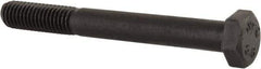 Value Collection - M8x1.25mm Metric Coarse, 70mm Length Under Head Hex Head Cap Screw - Partially Threaded, Grade 8.8 Steel, Uncoated, 13mm Hex - Eagle Tool & Supply