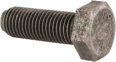Value Collection - M12x1.50mm Metric Fine, 35mm Length Under Head Hex Head Cap Screw - Fully Threaded, Grade 8.8 Steel, Uncoated, 19mm Hex - Eagle Tool & Supply