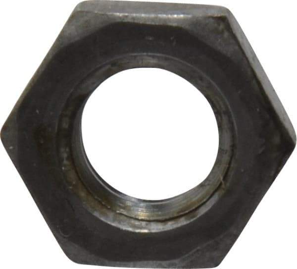 Value Collection - M8x1.25 Steel Right Hand Hex Jam Nut - 13mm Across Flats, 4mm High, Uncoated - Eagle Tool & Supply