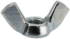 Value Collection - M5x0.80, Zinc Plated, Iron Standard Wing Nut - 2.3mm Wing Span, 11mm Wing Span - Eagle Tool & Supply