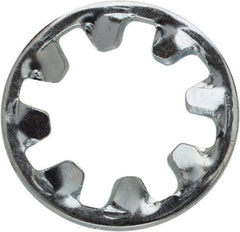 Value Collection - M8 Screw, 8.2mm ID, Spring Steel Internal Tooth Lock Washer - 14mm OD, Zinc-Plated, Grade 2 - Eagle Tool & Supply