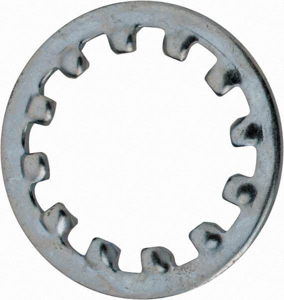 Value Collection - M20 Screw, 21mm ID, Spring Steel Internal Tooth Lock Washer - 33mm OD, Zinc-Plated, Grade 2 - Eagle Tool & Supply