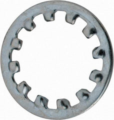 Value Collection - M20 Screw, 21mm ID, Spring Steel Internal Tooth Lock Washer - 33mm OD, Zinc-Plated, Grade 2 - Eagle Tool & Supply