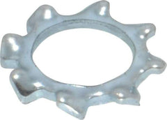 Value Collection - M6 Screw, 6.4mm ID, Spring Steel External Tooth Lock Washer - 11mm OD, Zinc-Plated, Grade 2 - Eagle Tool & Supply