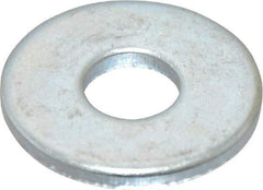 Value Collection - M8 Screw, Steel Fender Flat Washer - 8.4mm ID x 24mm OD, 2mm Thick, Zinc-Plated Finish - Eagle Tool & Supply